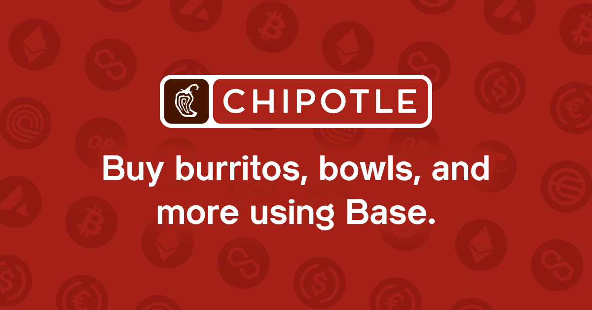 Pay with crypto at Chipotle - Farcaster Mini Apps